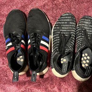 2 Pairs of Worn NMD’s Size 13